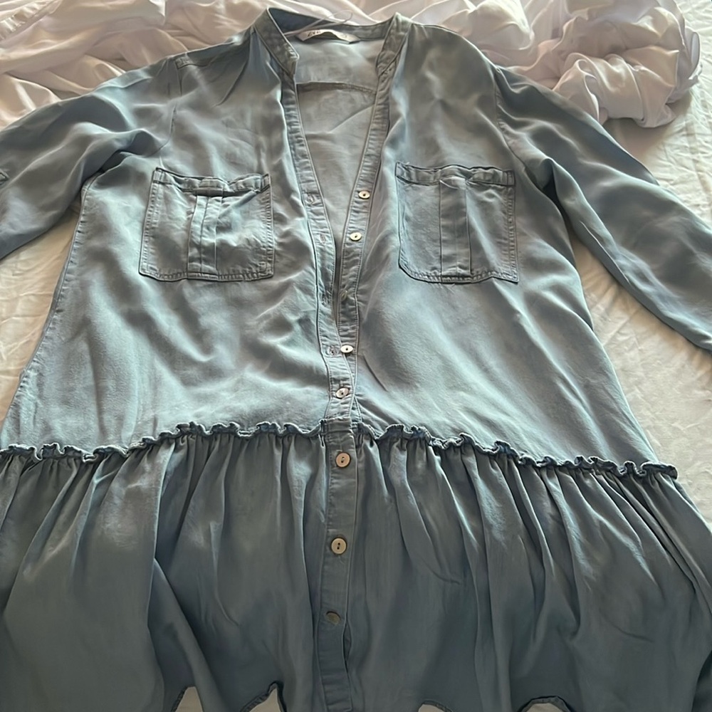 Zara denim dress